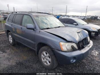  Salvage Toyota Highlander