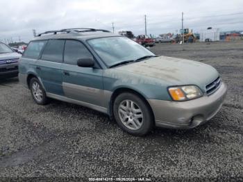  Salvage Subaru Outback