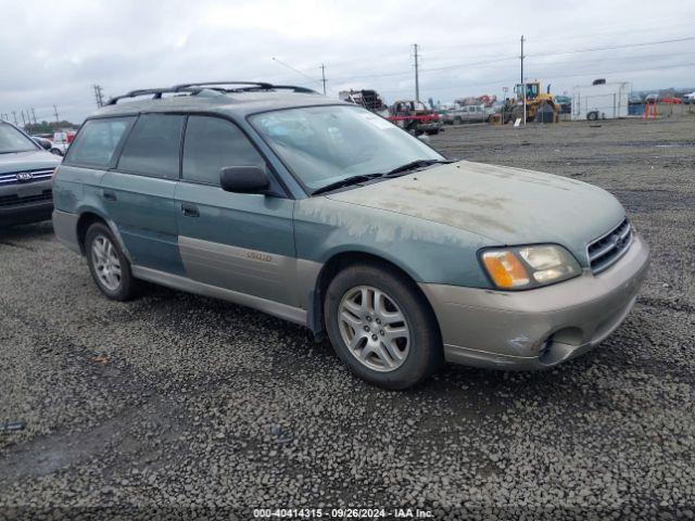  Salvage Subaru Outback