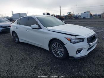  Salvage INFINITI Q50