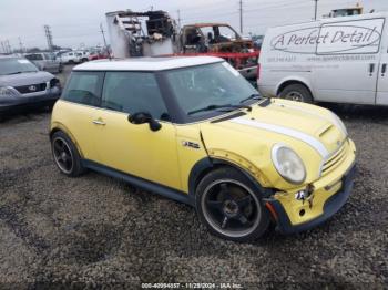  Salvage MINI Cooper S