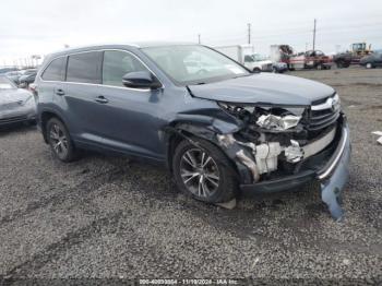  Salvage Toyota Highlander