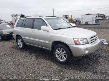  Salvage Toyota Highlander