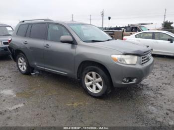  Salvage Toyota Highlander