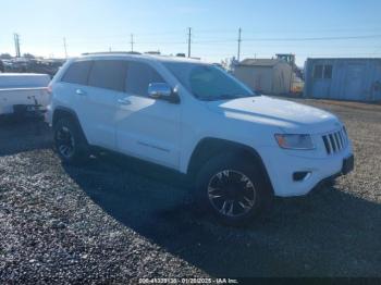  Salvage Jeep Grand Cherokee