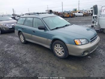  Salvage Subaru Outback