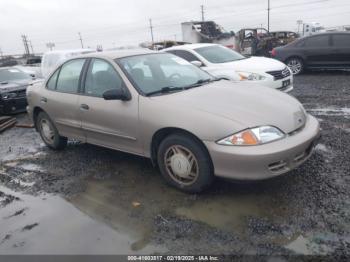  Salvage Chevrolet Cavalier