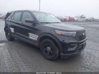  Salvage Ford Police Interceptor