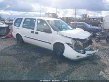  Salvage Chevrolet Uplander