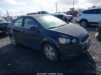  Salvage Chevrolet Sonic