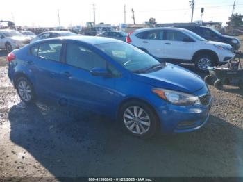  Salvage Kia Forte