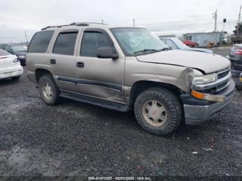  Salvage Chevrolet Tahoe