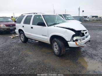  Salvage Chevrolet Blazer