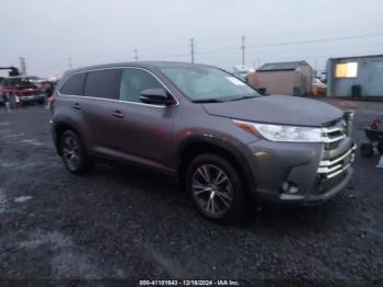  Salvage Toyota Highlander