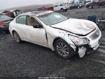  Salvage INFINITI G37x