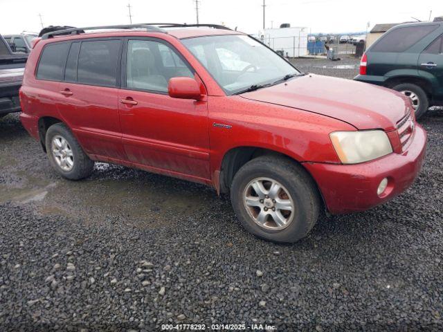  Salvage Toyota Highlander