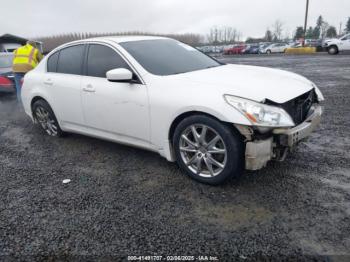  Salvage INFINITI G37