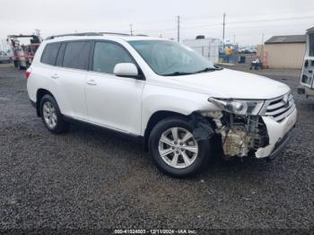  Salvage Toyota Highlander