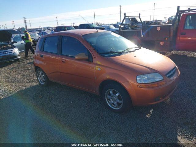  Salvage Chevrolet Aveo 5