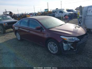  Salvage Toyota Avalon Hybrid