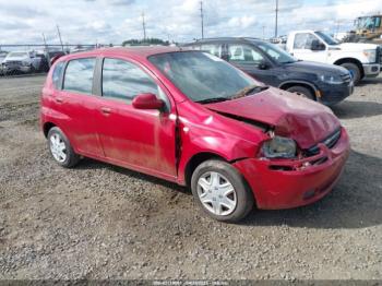  Salvage Chevrolet Aveo 5