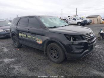  Salvage Ford Police Interceptor