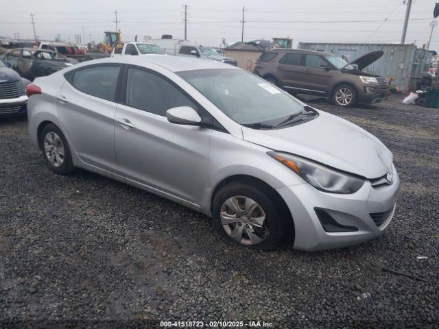  Salvage Hyundai ELANTRA