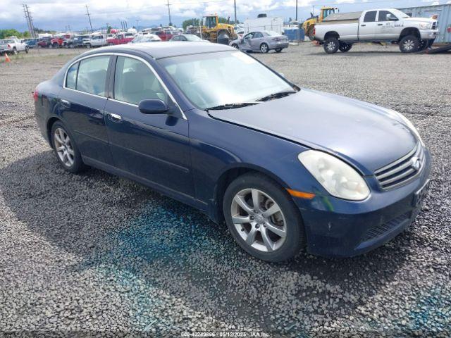  Salvage INFINITI G35