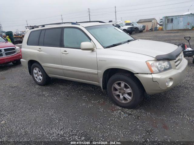  Salvage Toyota Highlander