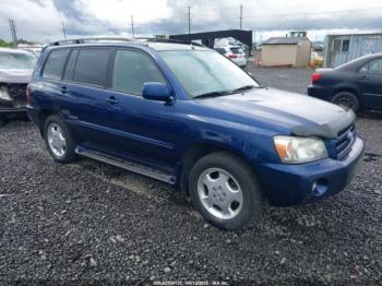  Salvage Toyota Highlander