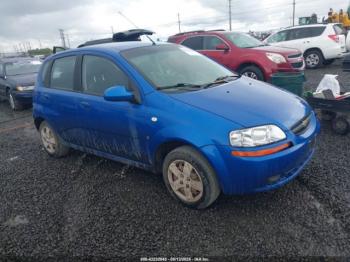  Salvage Chevrolet Aveo 5