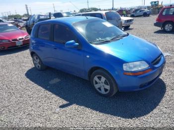  Salvage Chevrolet Aveo