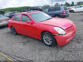  Salvage INFINITI G35