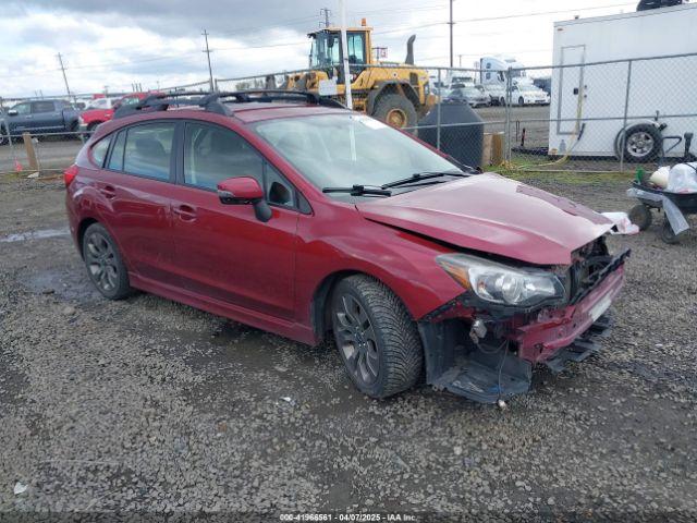  Salvage Subaru Impreza