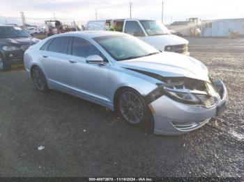  Salvage Lincoln MKZ Hybrid