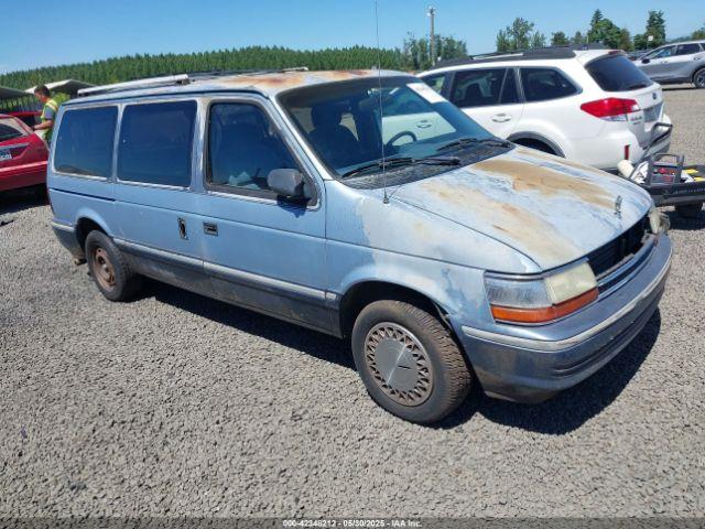  Salvage Plymouth Grand Voyager