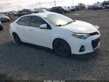  Salvage Toyota Corolla