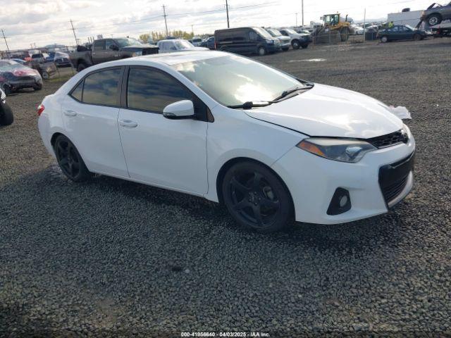  Salvage Toyota Corolla