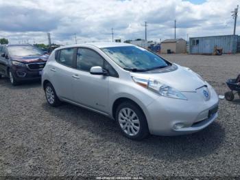 Salvage Nissan LEAF