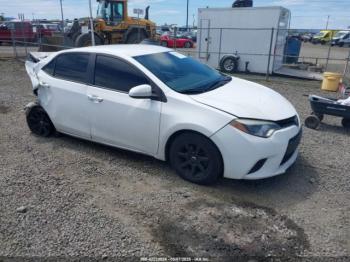  Salvage Toyota Corolla