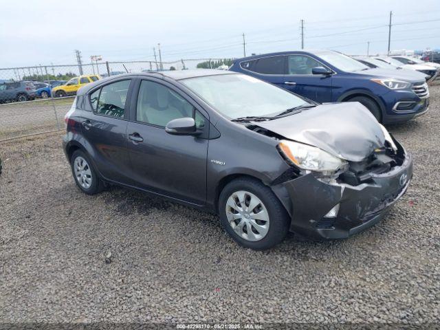  Salvage Toyota Prius c