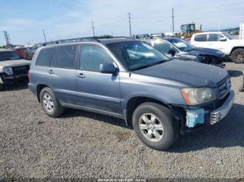  Salvage Toyota Highlander