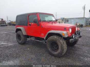  Salvage Jeep Wrangler