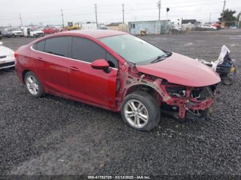  Salvage Chevrolet Cruze