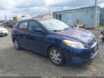  Salvage Toyota Matrix