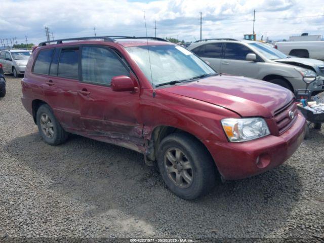 Salvage Toyota Highlander