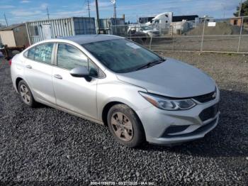  Salvage Chevrolet Cruze