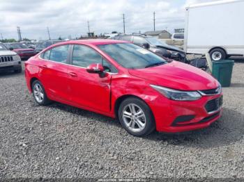  Salvage Chevrolet Cruze
