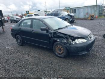  Salvage Toyota Corolla