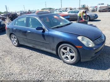  Salvage INFINITI G35